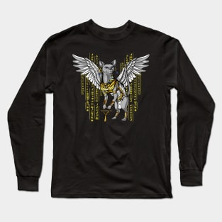 Egyptian Cat Goddess Long Sleeve T-Shirt